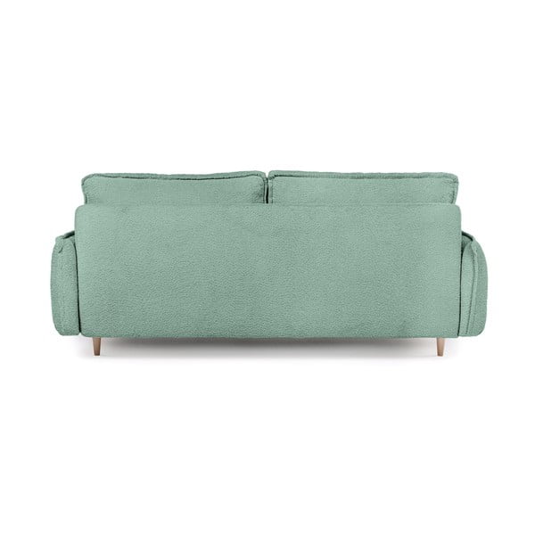Sulankstoma sofa žalios spalvos iš boucle 215 cm Patti – Bonami Selection-image-3
