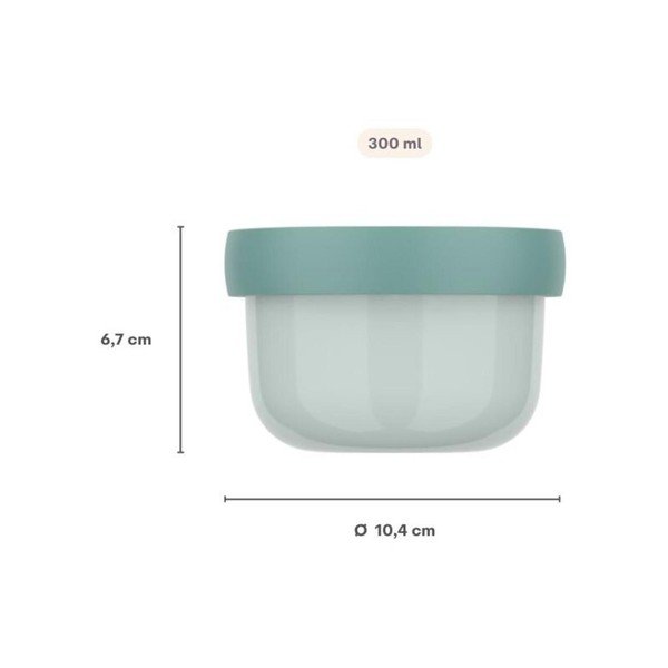 Smėlio spalvos iš plastiko vaikiška pietų dėžutė Sunshine & Rainbow – Mepal-image-4