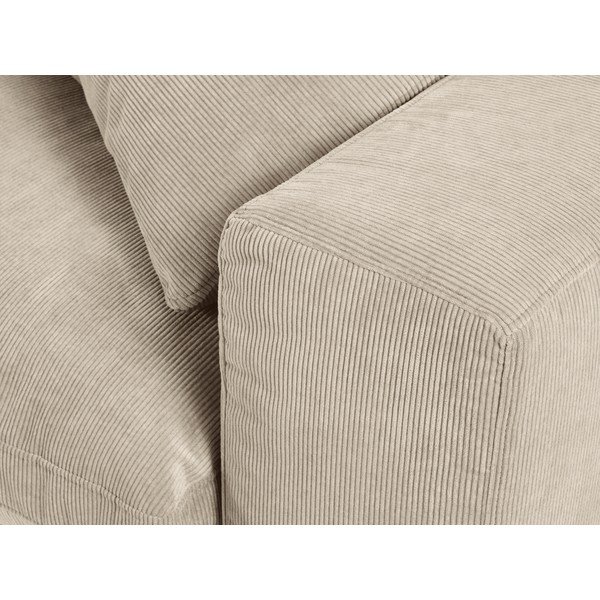 Smėlio spalvos modulinės sofos kampas Windsor & Co Sofas Galaxy, dešinysis kampas-image-4