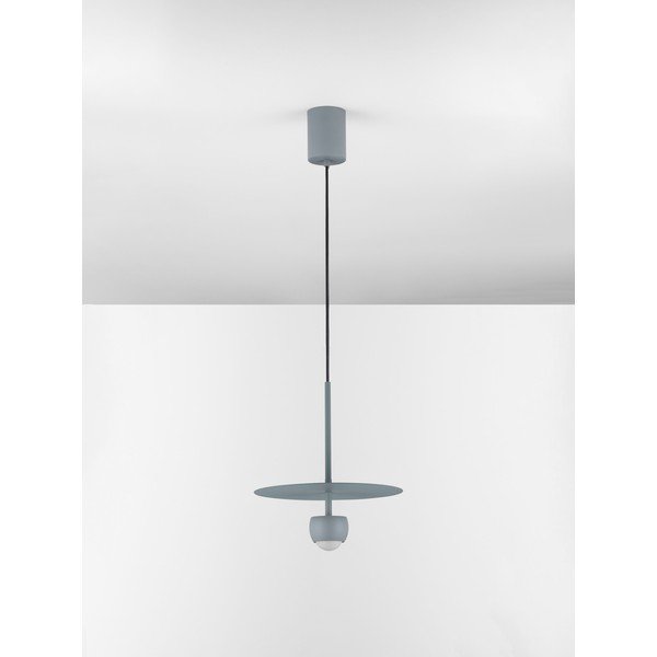 Pilkai mėlynos spalvos iš aliuminio kabantis šviestuvas LED ø 30 cm Edem – Nova Luce-image-1