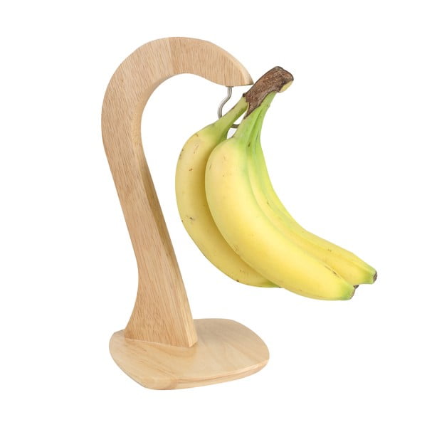 Bananų stovas iš kaučiukmedžio medienos T&G Woodware Scimitar