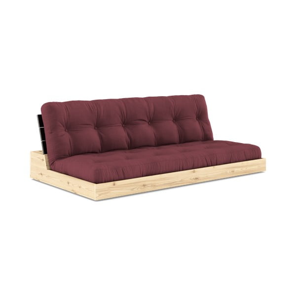 Sulankstoma sofa bordo spalvos 196 cm Base – Karup Design