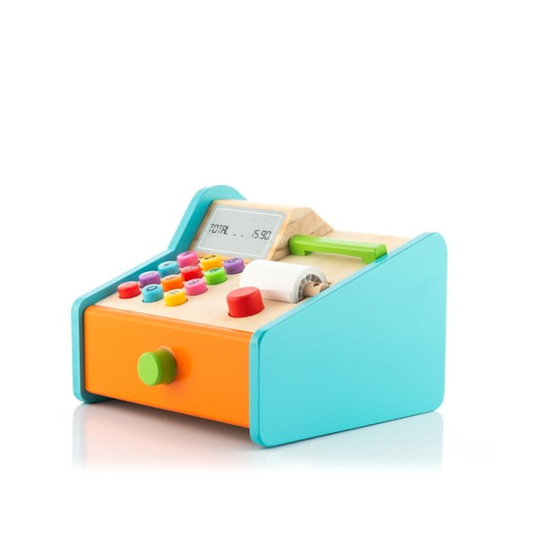 Vaikiškas medinis kasos aparatas InnovaGoods Kashy