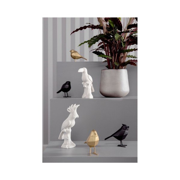 Dekoratyvinė aukso spalvos statula PT LIVING Bird Large Statue-image-1