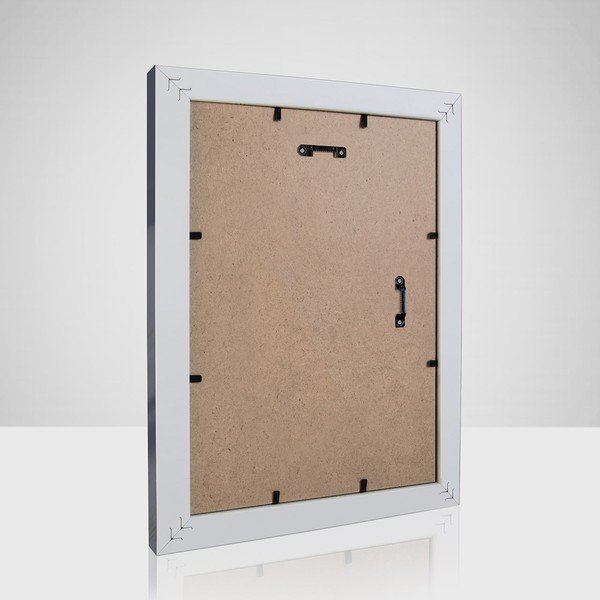 Pakabinamas rėmas iš plastiko pilkos spalvos 44x54 cm  -image-1