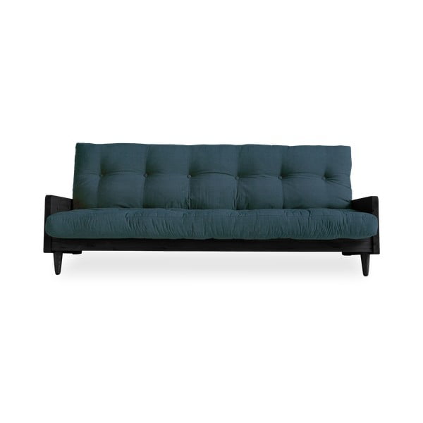 Kintama sofa "Karup" dizainas "Indie" juoda/tamsiai mėlyna