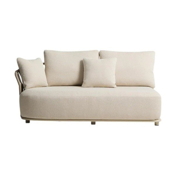 Smėlio spalvos/taupe spalvos sodo modulinė sofa 170 cm Osani – Kave Home