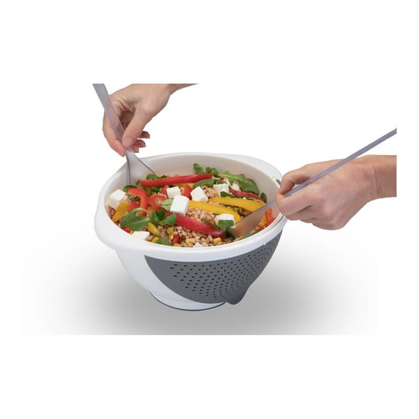 Baltas dubuo su kiaurasamčių 2in1 Metaltex, Ø 28 cm-image-2