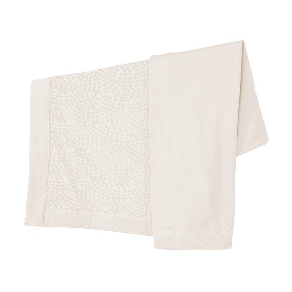 Vaikiškas pledas kreminės spalvos 80x80 cm Seashells – Roba-image-1