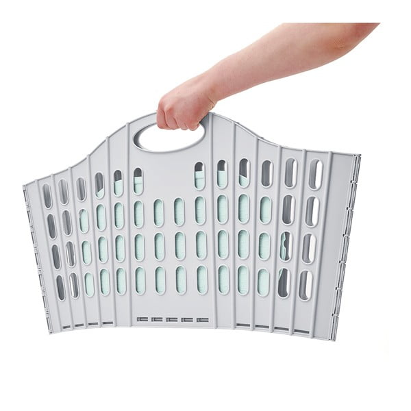 Plokščias sulankstomas skalbinių krepšys Addis Flat Folding Laundry Basket-image-1