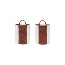 Iš tekstilės krepšiai 2 vnt. ø 18x22 cm Kara – OYOY Living Design