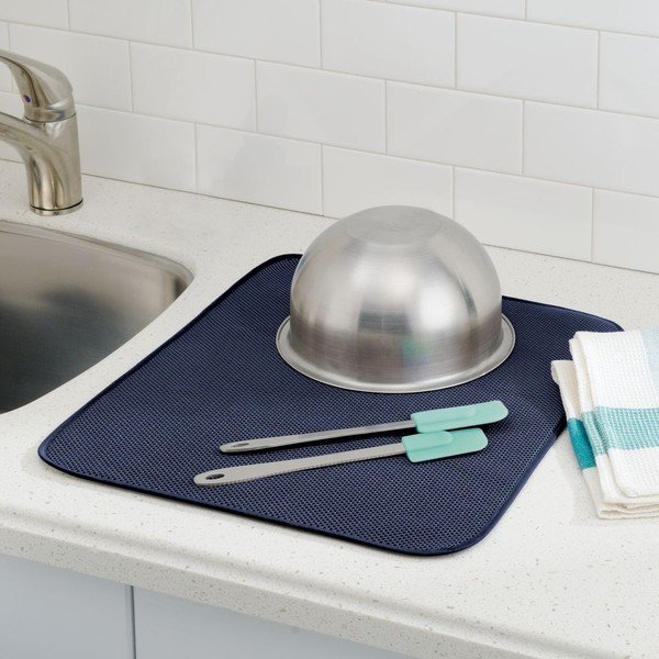 Nusausinimo kilimėlis "InterDesign iDry Kitchen Blue", 18x16 cm-image-1