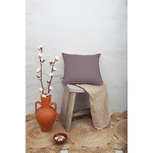 Violetinė pagalvė Linas Couture Violet, 45 x 45 cm-image-1