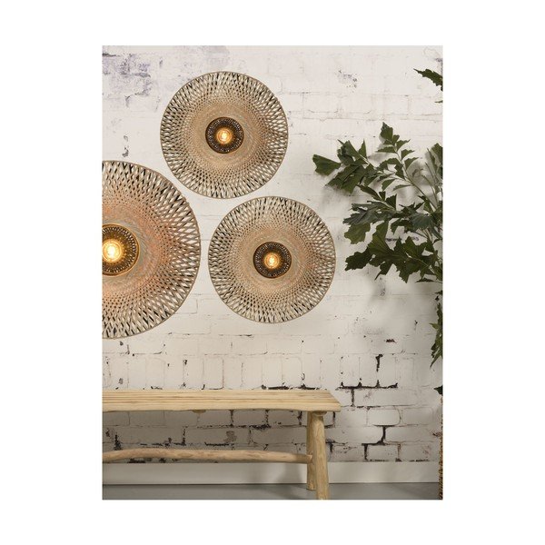 Sieninis šviestuvas Good&Mojo Kalimantan, ⌀ 60 cm-image-3