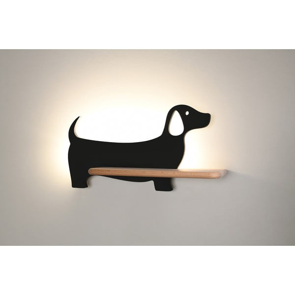 Juodas vaikiškas šviestuvas Dog - Candellux Lighting-image-3