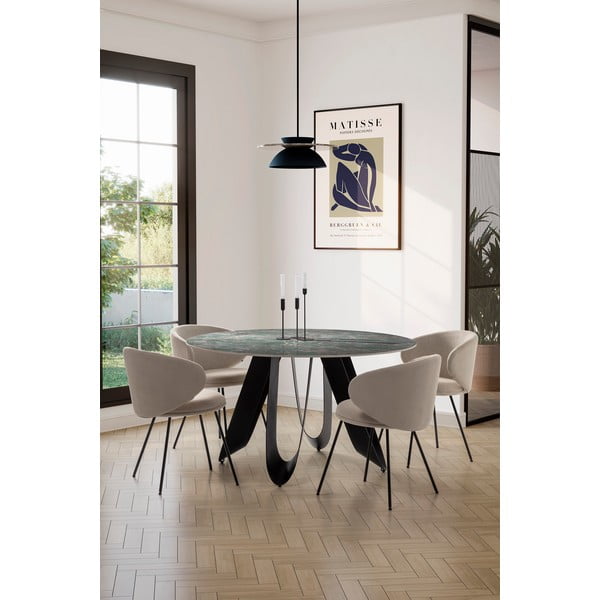 Apvalios formos valgomojo stalas ø 135 cm Aila – Marckeric-image-1