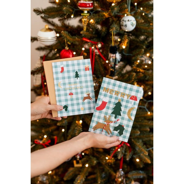 Kalėdinis atvirukas Merry Christmas - Meri Meri-image-1