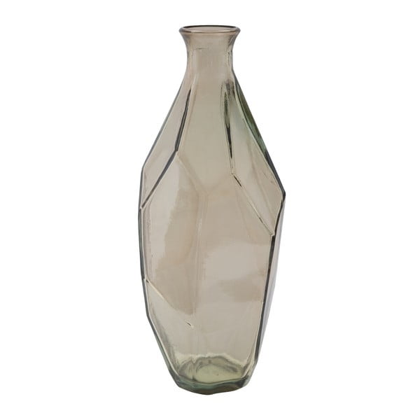Dūmų pilkos spalvos perdirbto stiklo vaza Mauro Ferretti Ambra, ⌀ 12 cm