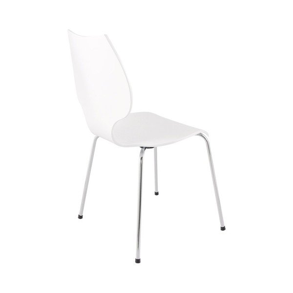Balta valgomojo kėdė "Kokoon Design Elipse-image-3