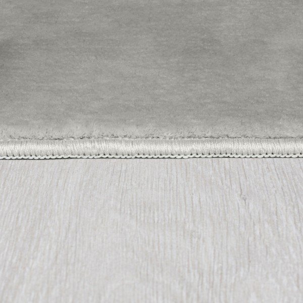 Apvalios formos kilimas šviesiai pilkos spalvos 133x133 cm – Flair Rugs-image-4