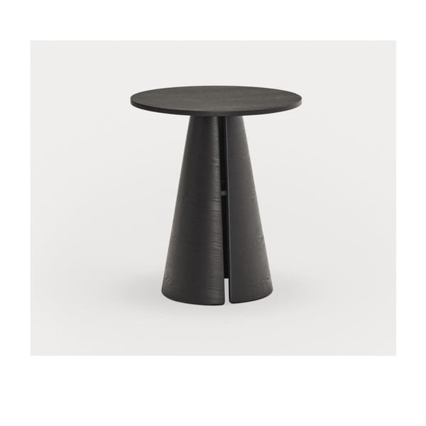 Apvalios formos valgomojo stalas su uosio dekoro stalviršiu ø 65 cm Cep – Teulat-image-4