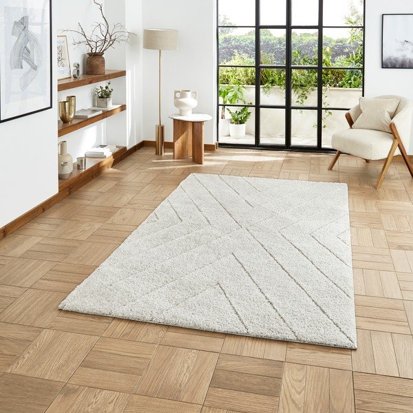 Kilimas šviesiai pilkos spalvos 160x230 cm Ideal Shaggy – Think Rugs-image-1