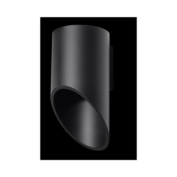 Juodos spalvos sieninis šviestuvas Sollux Nixon 20-image-2