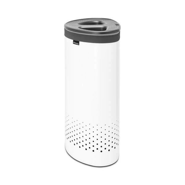 Iš metalo skalbinių krepšys baltos spalvos 55 l Selector – Brabantia-image-3
