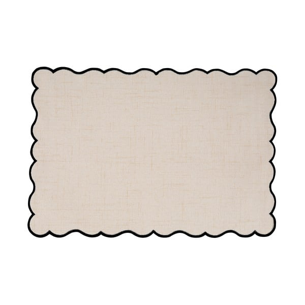 Iš lino mišinio padėkliukas 30x43 cm Noura – Tiseco Home Studio