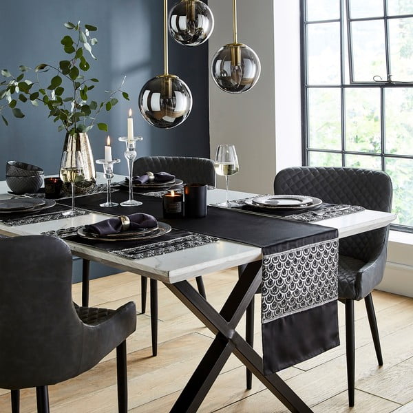 Iš tekstilės padėkliukai 4 vnt. 30x46 cm Deco Sequin – Catherine Lansfield-image-3