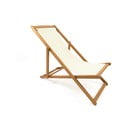 Smėlio spalvos sulankstomas sodo gultas iš akacijos medienos Bonami Essentials Deck