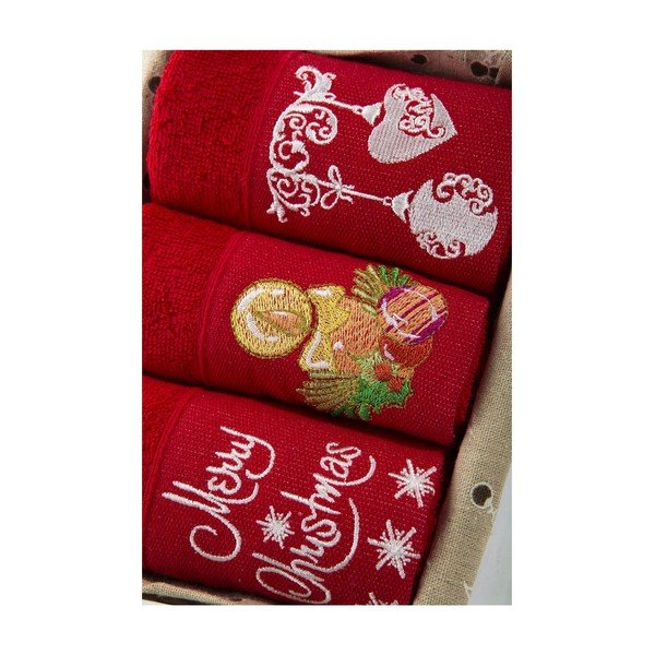 3 rankšluosčių rinkinys Xmas V4, 30x50 cm-image-1
