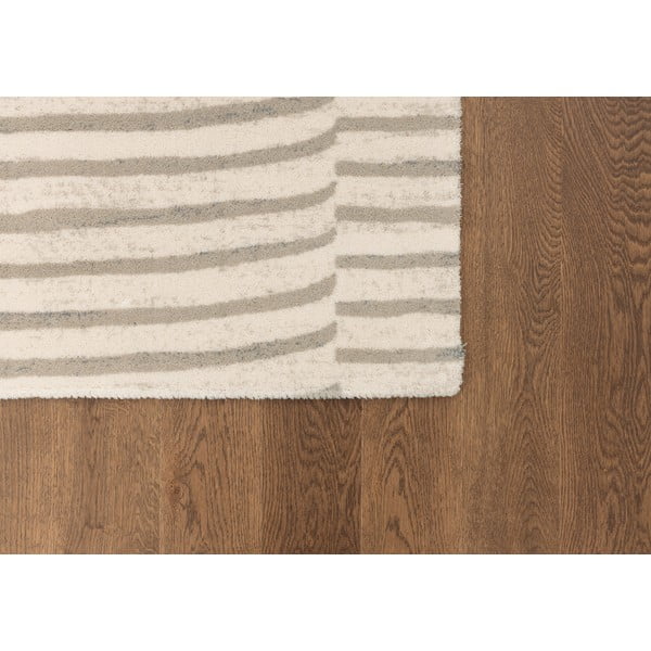 Smėlio spalvos iš vilnos kilimas 133x190 cm Agnus Tides – Agnella-image-4