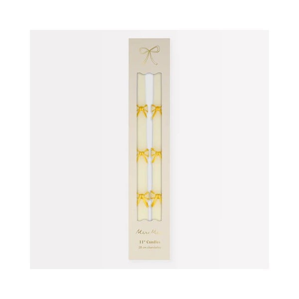 Žvakės 2 vnt. degimo laikas 5 h Bow – Meri Meri-image-2