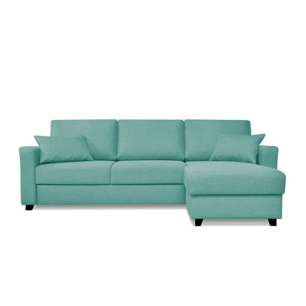 Mėtų žalios spalvos sofa lova "Cosmopolitan design Monaco