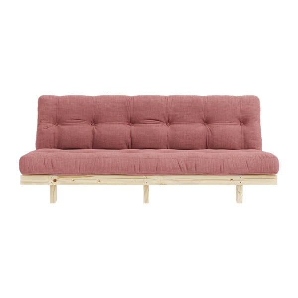 Rožinė sofa lova 190 cm Lean - Karup Design