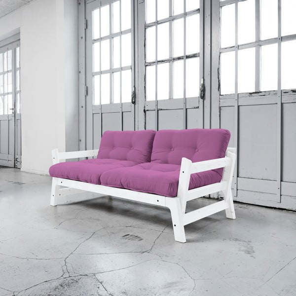 Kintama sofa Karup Step White/Taffy Pink