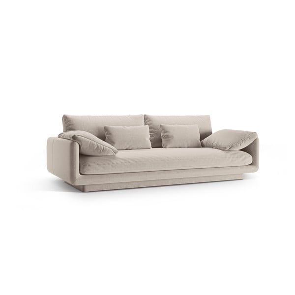 Sofa smėlio spalvos 220 cm Torino – Micadoni Home-image-1