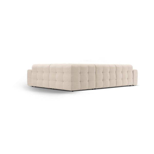 Smėlio spalvos kampinė sofa (su dešiniuoju kampu/„L“ formos) Kendal – Micadoni -image-4