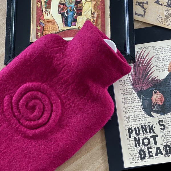 Vaikišk šildyklė su 100 % merino vilnos užvalkalu Classic - Hugo Frosch-image-2