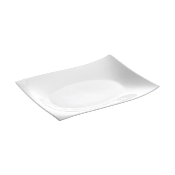 Balta porcelianinė lėkštė Maxwell & Williams Motion, 25 x 19 cm