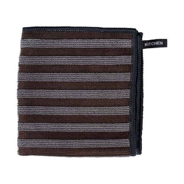 2 mikropluošto virtuvinių rankšluosčių rinkinys Wenko Black Outdoor Kitchen Migro-image-2