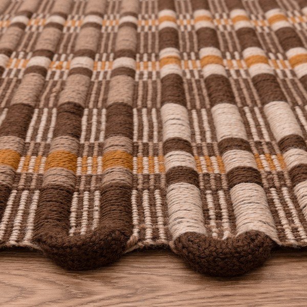 Rankų darbo rudos spalvos kilimas 160x230 cm – Asiatic Carpets-image-4