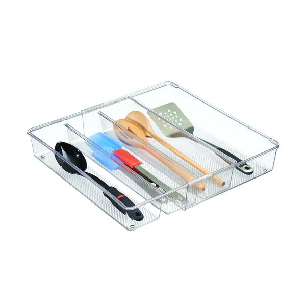 Virtuvinis dėklas su 4 skyriais iDesign Linus, 30,5 x 41 cm-image-4