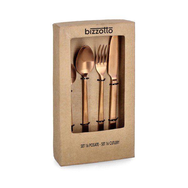 Vario spalvos stalo įrankiai iš nerūdijančio plieno 16 vnt. 4 žmonėms Hestia – Bizzotto-image-1