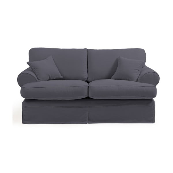 Antracito pilkos spalvos trijų vietų sofa "Max Winzer Hermine
