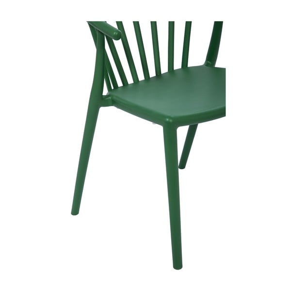 Sodo valgomojo komplektas 6 asmenims su žaliomis kėdėmis Capri ir stalu Thor, 210 x 90 cm-image-3