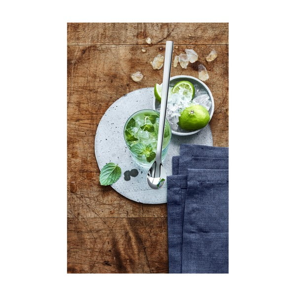 Pilkos spalvos ilgų šaukštų rinkinys iš nerūdijančio plieno 6 vnt. Nuova – WMF-image-2