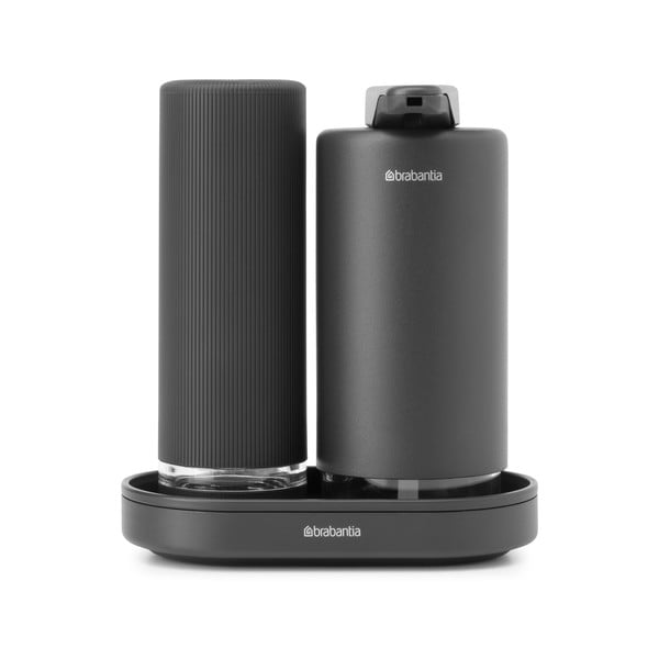 Iš plastiko stovas skalbimo reikmenims pilkos spalvos SinkStyle – Brabantia-image-3