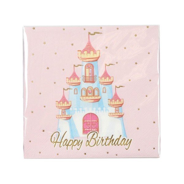 Servetėlės 20 vnt. 33x33 cm Princess Horse – Homéa-image-2